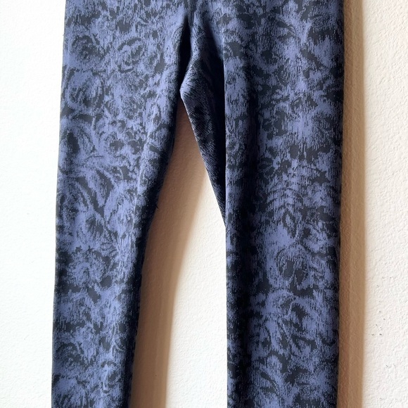 Athleta Women’s Elation Textured Tight Frosted Coral Blue Pull On Yoga Sz S - Picture 5 of 16